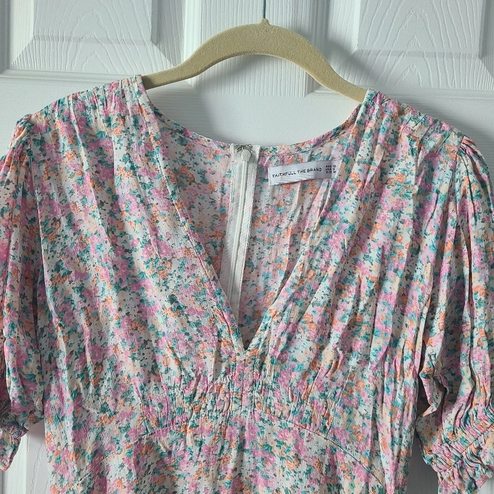 Faithful The Brand Tonia Floral Mini Dress